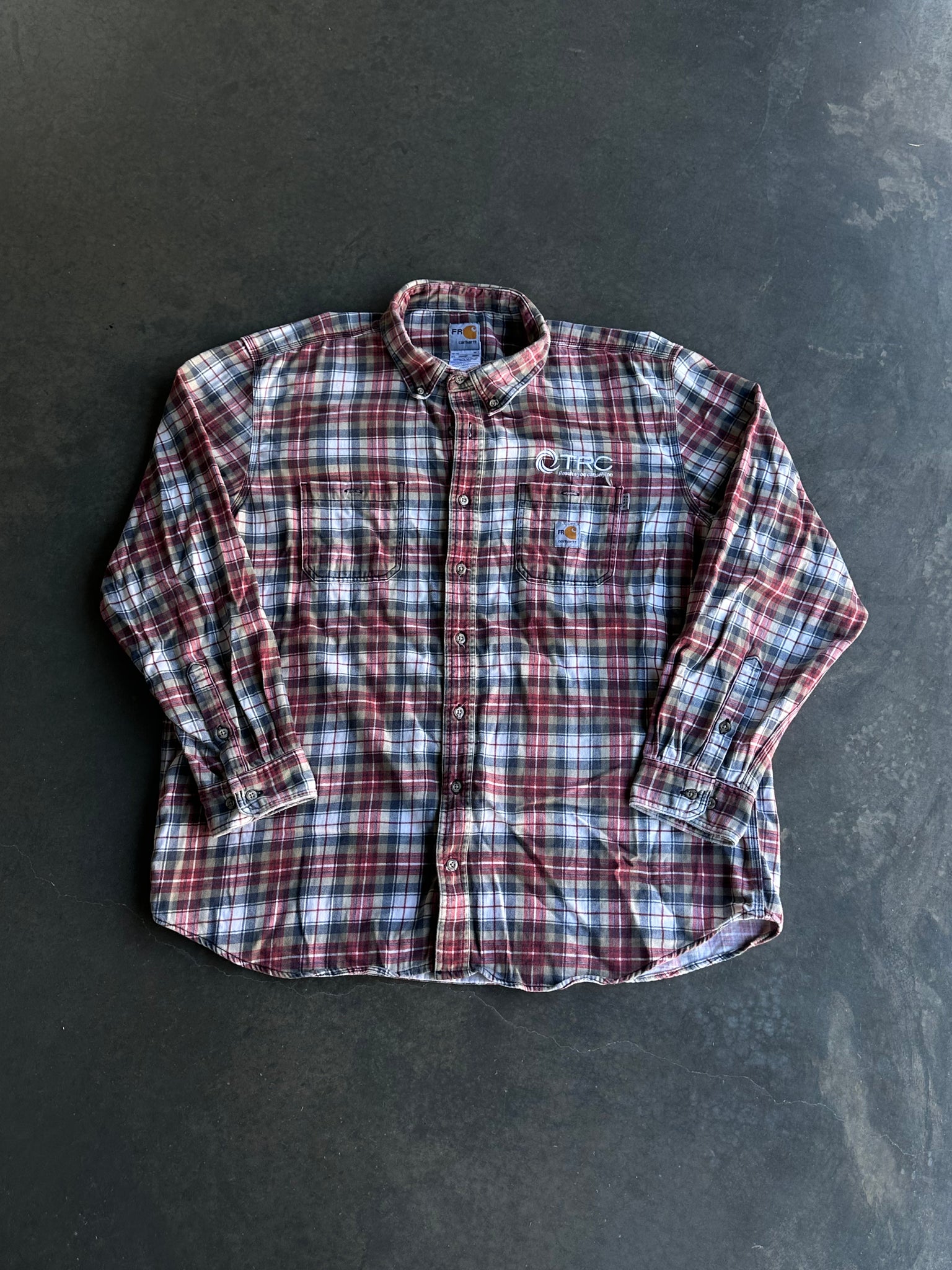 Vintage Carhartt Plaid Shirt 2XL