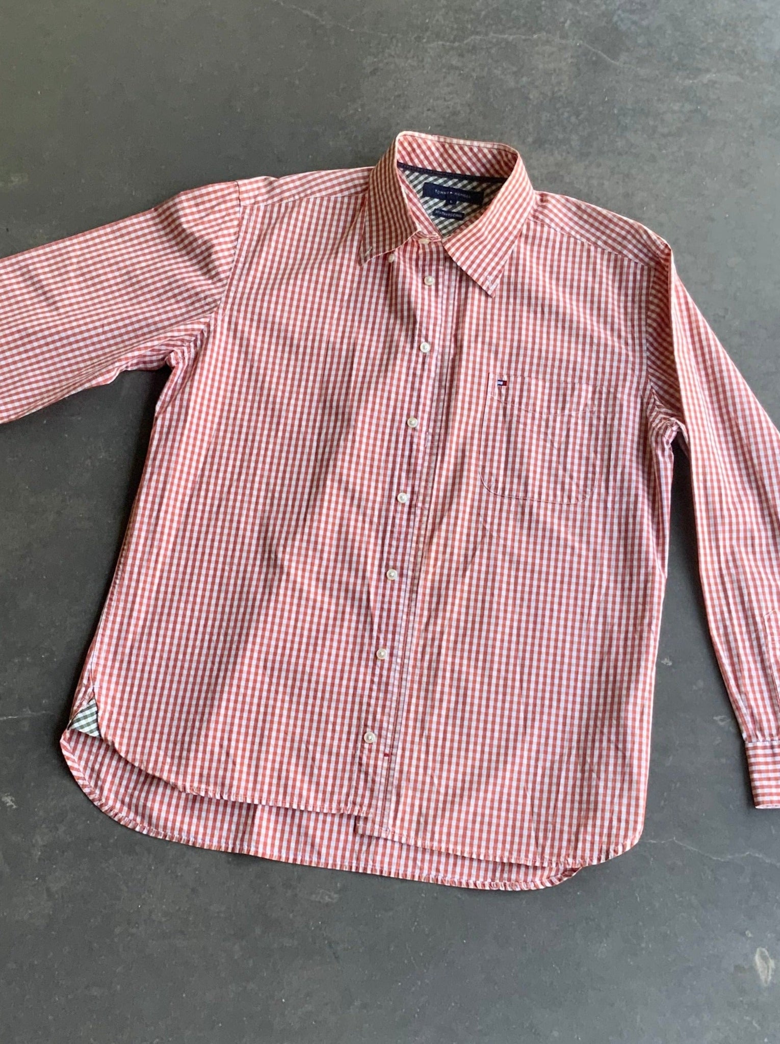 Tommy Hilfiger Red Check Shirt XL